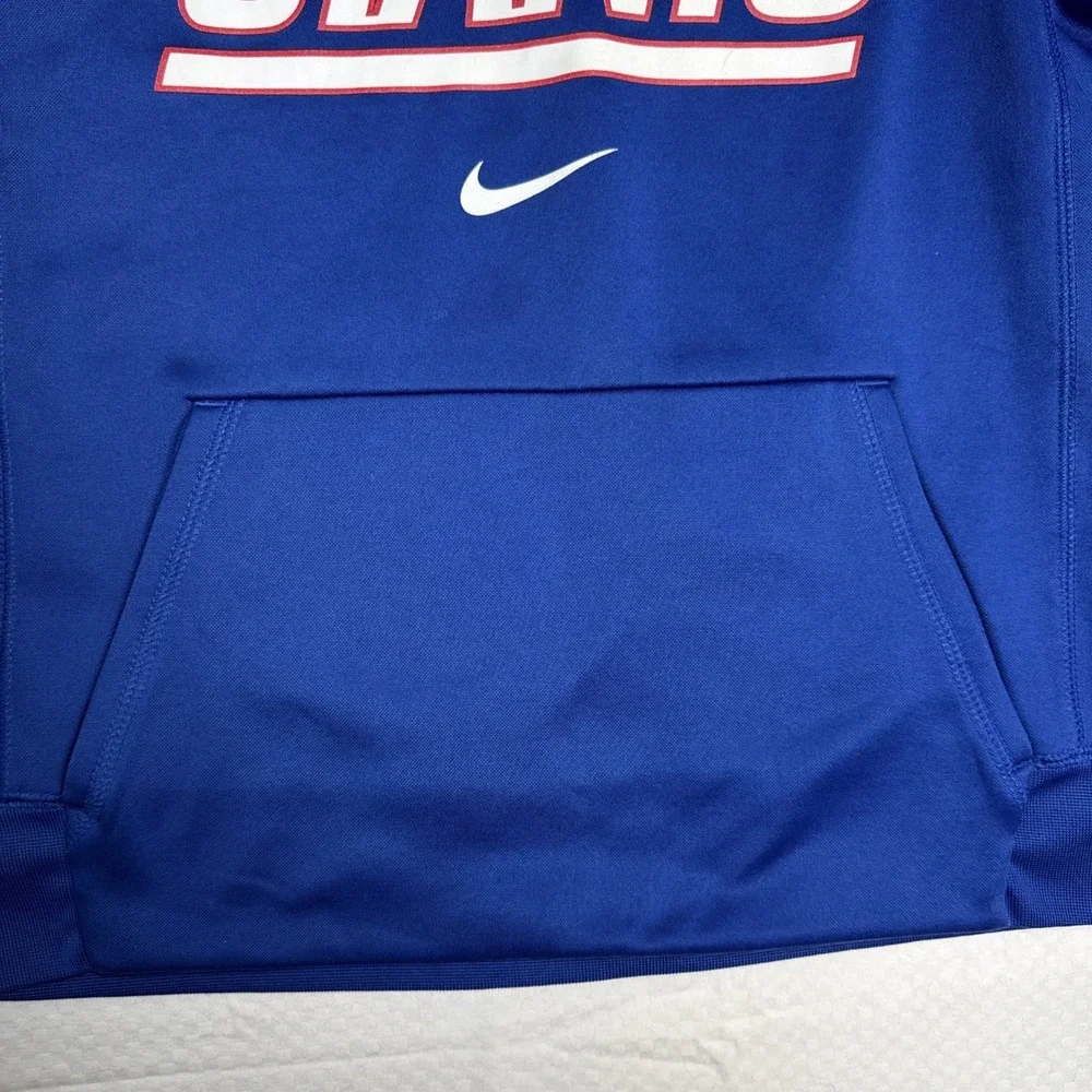 Nike NY Giants Youth Sz M 10/12 Hoodie Blue‎